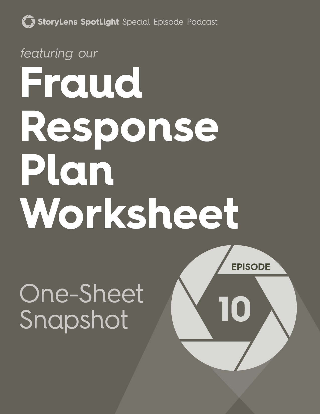 Fraud Response Plan Worksheet